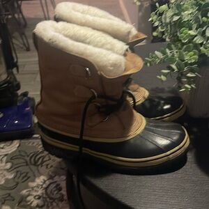 Hand Crafted Sorel lace up boots